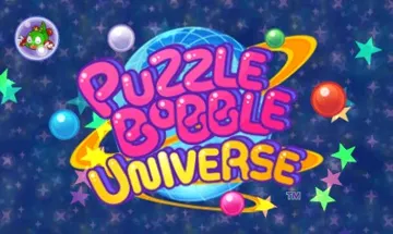 Puzzle Bobble Universe 3D (Europe) (En,Fr,Ge,It,Es) screen shot title